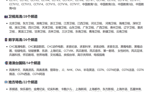 2024iptv最新直播源，m3u电视直播源软件和接口地址
