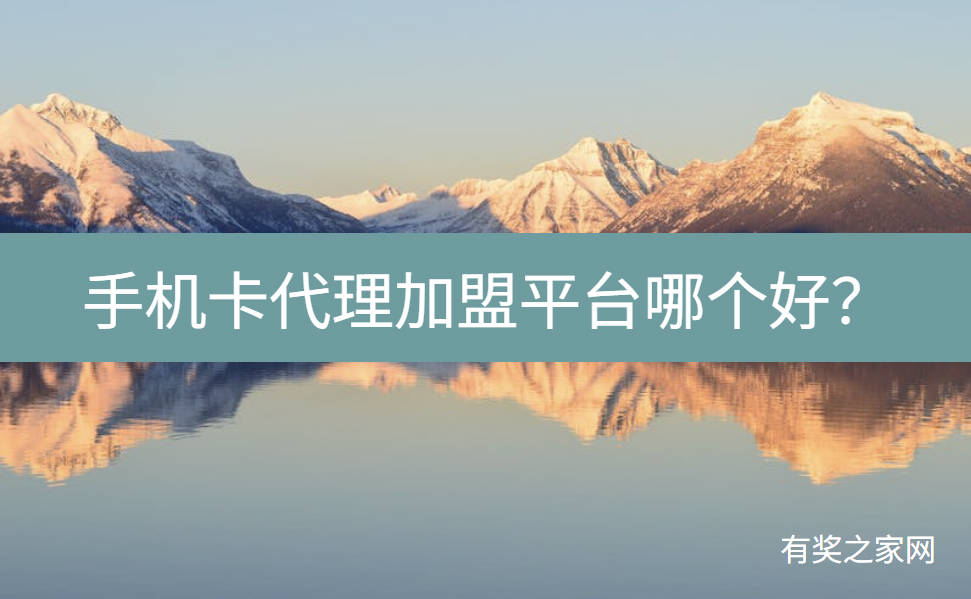 手机卡代理加盟平台哪个好？推荐两个靠谱的秒返分销系统