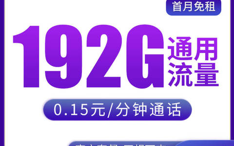 2025流量不够用小妙招:19元192g大流量卡别错过